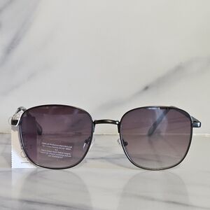 NWT - J. Crew Elegant Gun Metal Frame Sunglasses